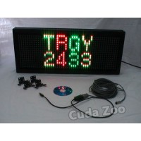 Affordable LED TRGY-2433 Tri Color Programmable Message Sign, 32 x 32